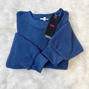 NEW Levi's Meadow Fleece Crewneck Sweatshirt